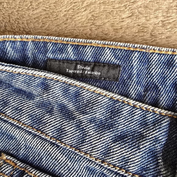 Frank And Oak Stevie Tapered Leg Cropped Jeans Size 27 - Picture 11 of 12